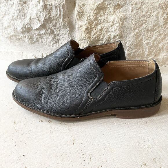Trask Slip On Leather Loafers Model‎ 30 1075 Men’s Size 11 Black Vibram Casual main image 4